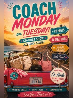 Coach Cohost Tuesday July 14th